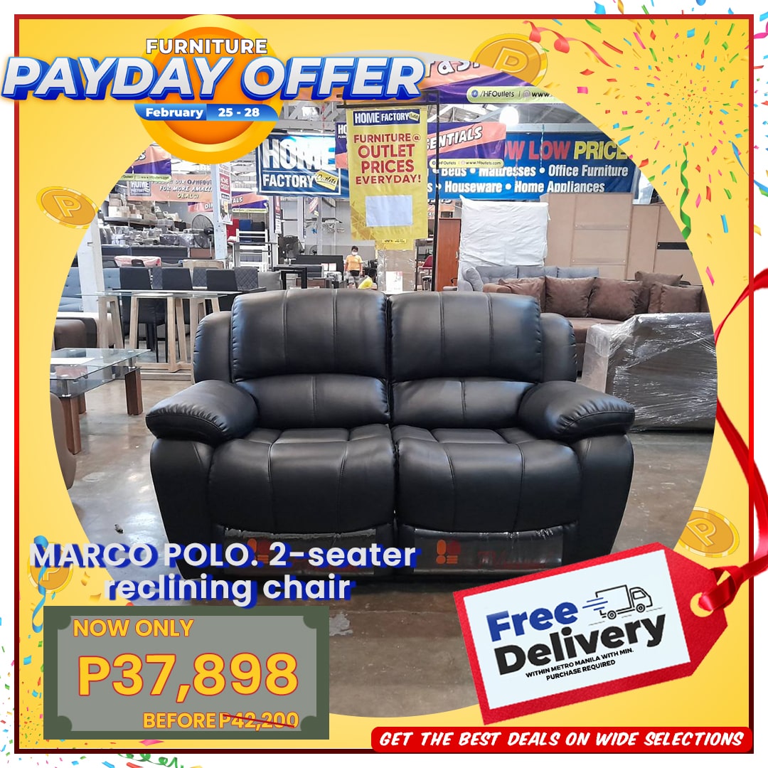 MARCO POLO W SEATER RECLINING CHAIR